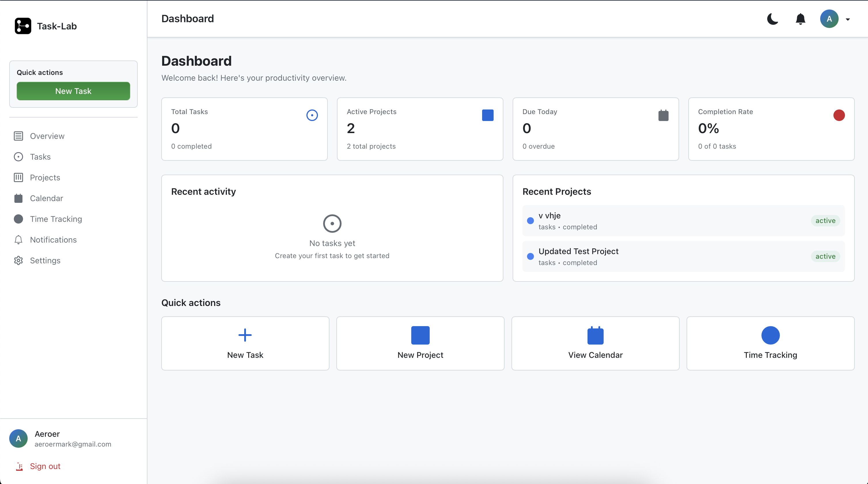 Task Lab Preview